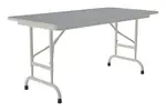 Height Adjustable Folding Table