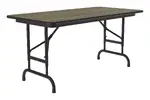 Height Adjustable Folding Table