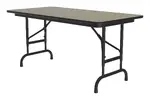 Height Adjustable Folding Table