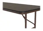 Adjustable Height Folding Table