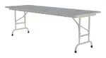 Adjustable Height Folding Table