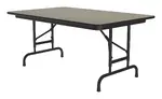 Folding Table with Adjustable Legs