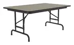 Folding Table with Adjustable Legs