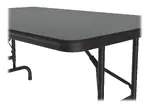 Folding Table with Adjustable Legs