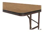 Folding Table with Adjustable Height Legs