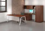 Contemporary Desk with Storage
