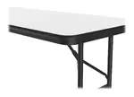 Adjustable Height Folding Table