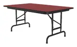 Folding Table with Adjustable Legs