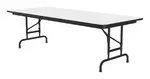 Folding Table with Adjustable Height Legs