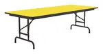 Folding Table with Adjustable Height Legs