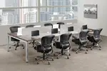 8 Person Workstation Desk