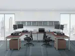 U Shape Two Person Desk