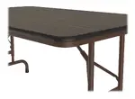 Height Adjustable Folding Table