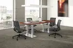 Modern Boat Shaped Conference Table