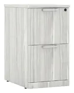 2 Drawer Mobile Pedestal - 26.5 Tall