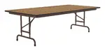 Folding Table with Adjustable Legs