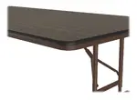 Folding Table with Adjustable Height Legs