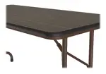 Adjustable Height Folding Table