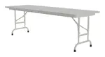 Height Adjustable Folding Table