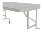 Folding Table with Adjustable Legs