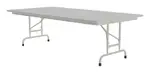 Adjustable Height Folding Table