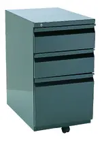 Metal Rolling Pedestal Drawers
