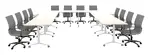 U Shaped Training Table Set