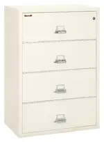 4 Drawer Lateral Fireproof File Cabinet - 38 Wide