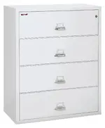 4 Drawer Lateral Fireproof File Cabinet - 45 Wide