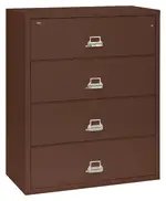 4 Drawer Lateral Fireproof File Cabinet - 45 Wide