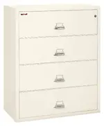 4 Drawer Lateral Fireproof File Cabinet - 45