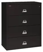 4 Drawer Lateral Fireproof File Cabinet  - 45