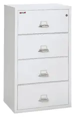 4 Drawer Lateral Fireproof File Cabinet - 32 Wide