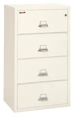 4 Drawer Lateral Fireproof File Cabinet - 32 Wide