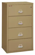 4 Drawer Lateral Fireproof File Cabinet - 32