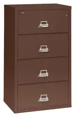 4 Drawer Lateral Fireproof File Cabinet - 32