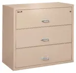 3 Drawer Lateral Fireproof File Cabinet - 45 Wide