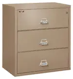 3 Drawer Lateral Fireproof File Cabinet - 38