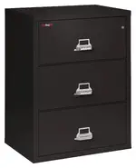 3 Drawer Lateral Fireproof File Cabinet - 32 Wide