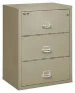 3 Drawer Lateral Fireproof File Cabinet - 32