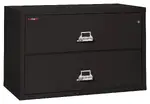 2 Drawer Lateral Fireproof File Cabinet - 45 Wide