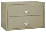 2 Drawer Lateral Fireproof File Cabinet - 45