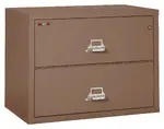 2 Drawer Lateral Fireproof File Cabinet - 38