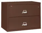 2 Drawer Lateral Fireproof File Cabinet - 38 Wide