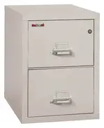 2 Drawer Vertical Fireproof File Cabinet - 21