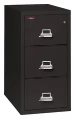 3 Drawer Vertical Fireproof File Cabinet - 18 Wide