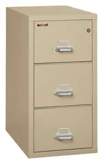 3 Drawer Vertical Fireproof File Cabinet - 18 Wide