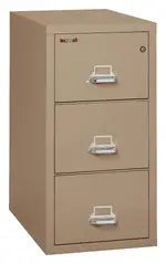 3 Drawer Vertical Fireproof File Cabinet - 18 Wide