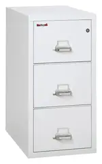 3 Drawer Vertical Fireproof File Cabinet - 32 Wide