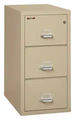 3 Drawer Vertical Fireproof File Cabinet - 32 Wide